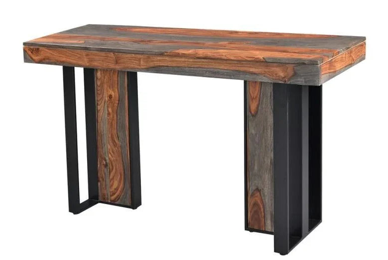 Tyvara Wooden Rectangular Console Table -- view 4
