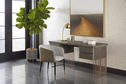 SUNPAN Asher Barrel Back Dining Armchair
