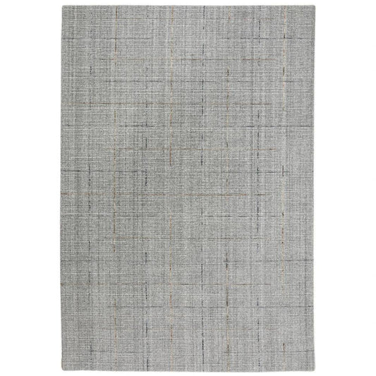 LOOMLAN Azer Solid Dark Gray Area Rugs