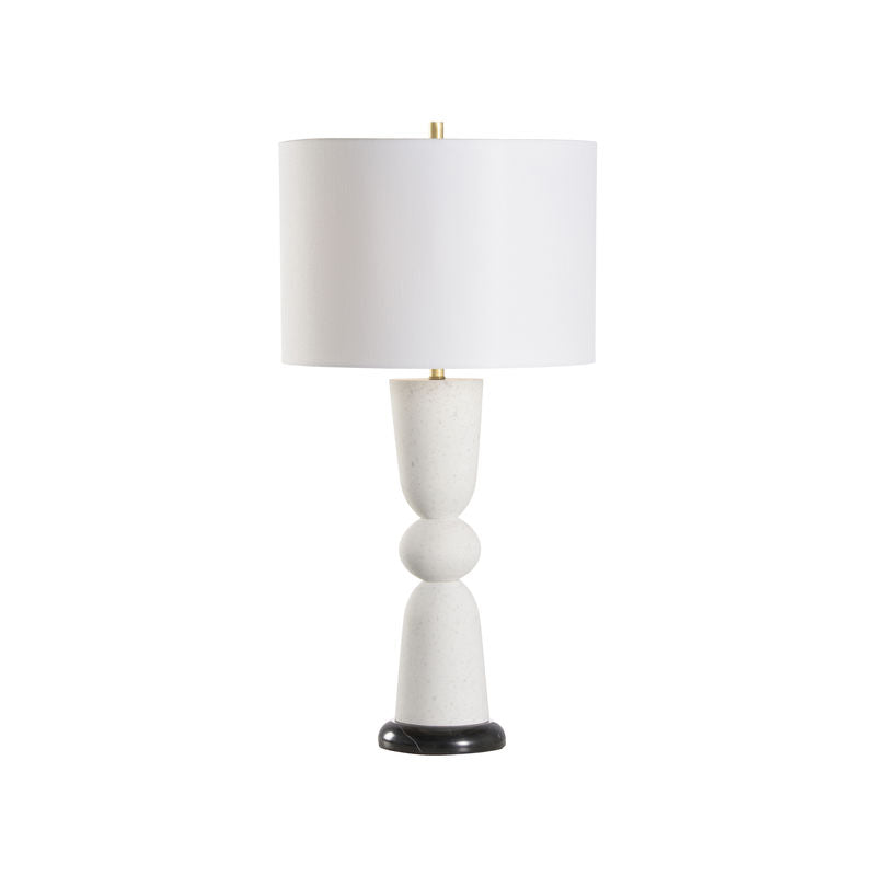 Wildwood Beau White Terrazzo Made Table Lamp
