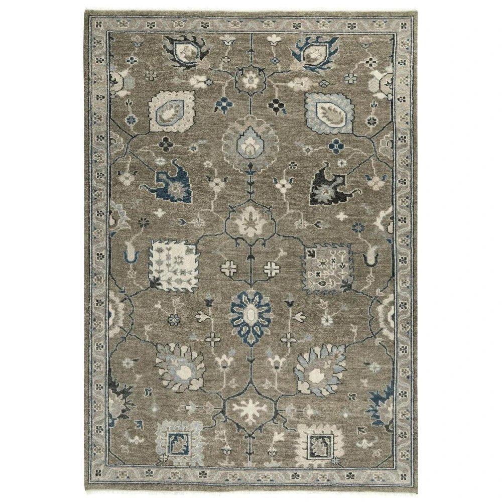 Clif Floral Brown Large Area Rugs For Living Room