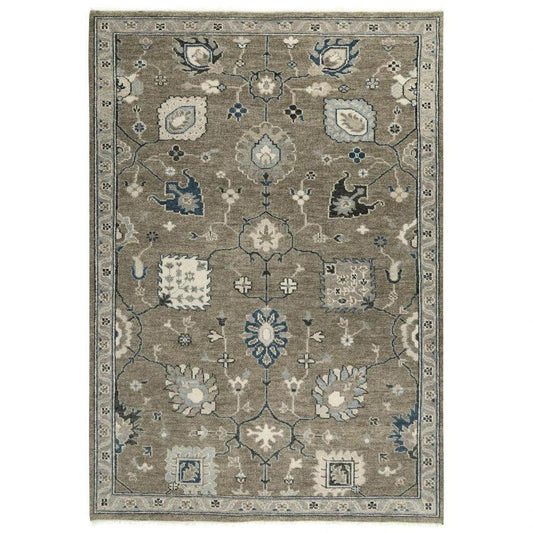 Clif Floral Brown Large Area Rugs For Living Room