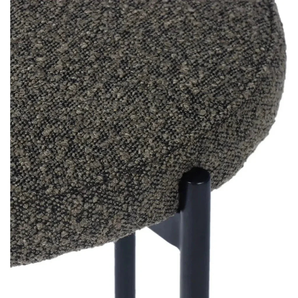 Cleo Performance Fabric Armless Dining Chair 2PC -- view 6