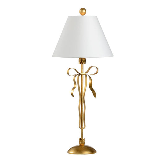 Chelsea House Bow Iron Made Classic Ribbon Design Table Lamp