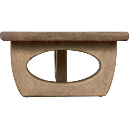 Douglas Rectangular Wood Coffee Table -- view 9