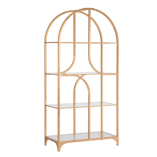 Atwood Metal Golden Etagere