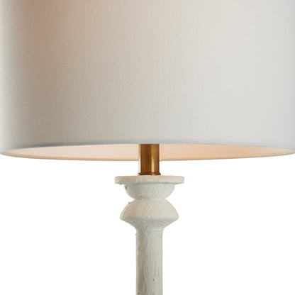 Chelsea House Lawrence White Resin Table Lamp