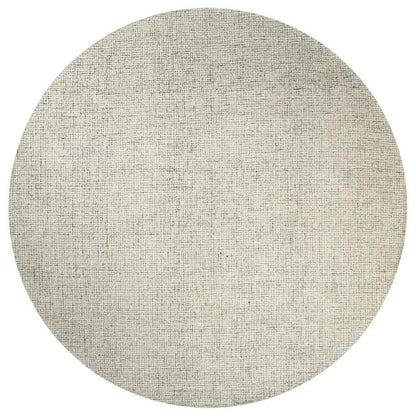 Cenn Beige Round Area Rugs For Dining Room