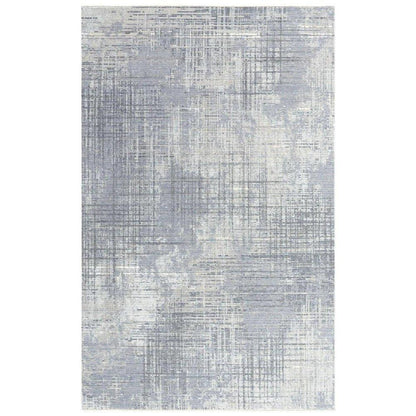 Diva Abstract Gray Large Area Rugs For Living Room