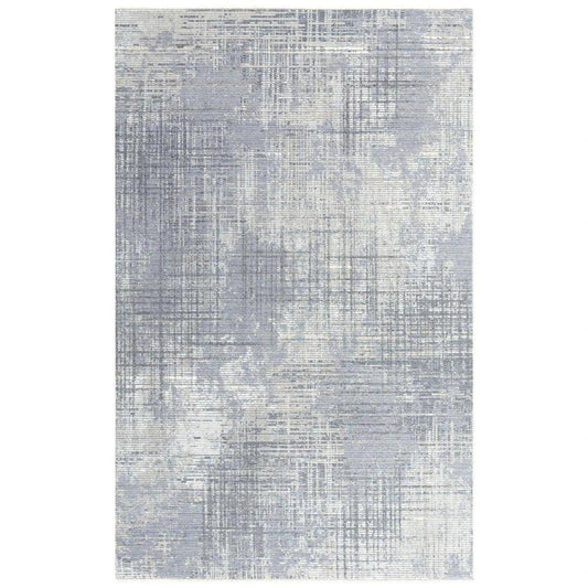 Diva Abstract Gray Large Area Rugs For Living Room