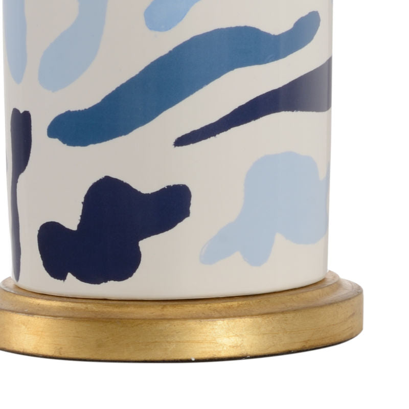 Chelsea House Danton Ceramic With Gold Accents Table Lamp
