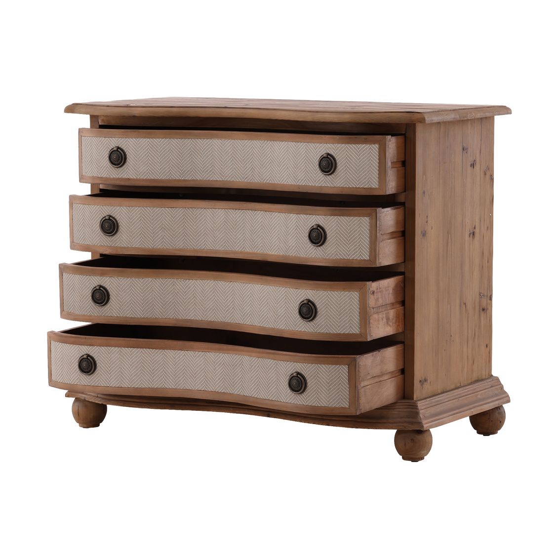 Furniture Classics Moray Four Drawers Wood Chest