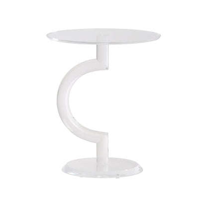 Chelsea House Chicago Acrylic Round Side Table