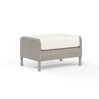 Manhattan Sunbrella Upholstered Outdoor Ottoman