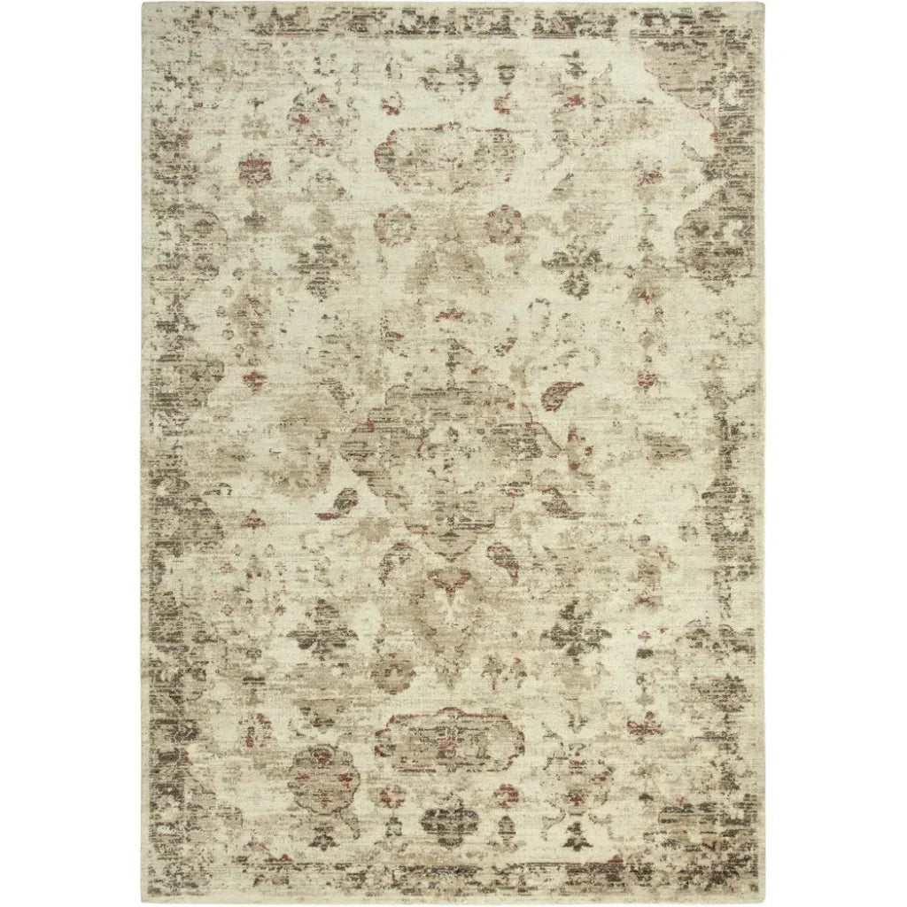 Bacs Medallion Beige Large Area Rugs For Living Room