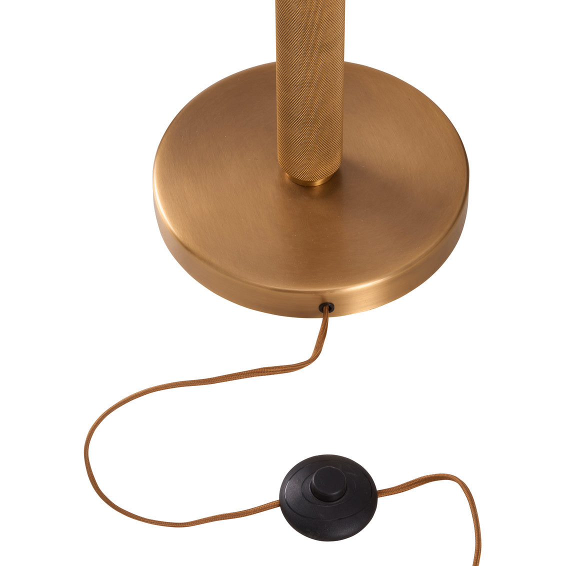 Wildwood Woodbury Antique Brass Finish Floor Lamp