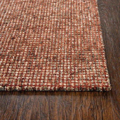 Dodd Tweed Red Large Area Rugs For Living Room -- red