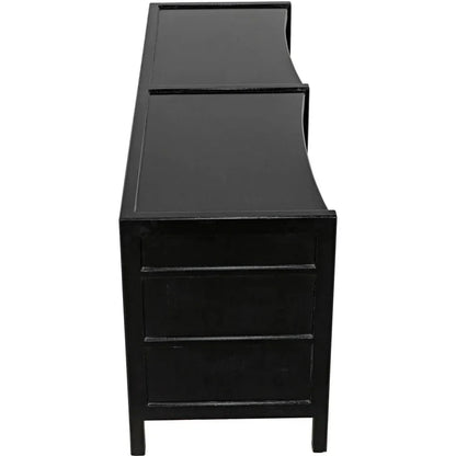 Hampton Six Drawers Wood Dresser -- view 8
