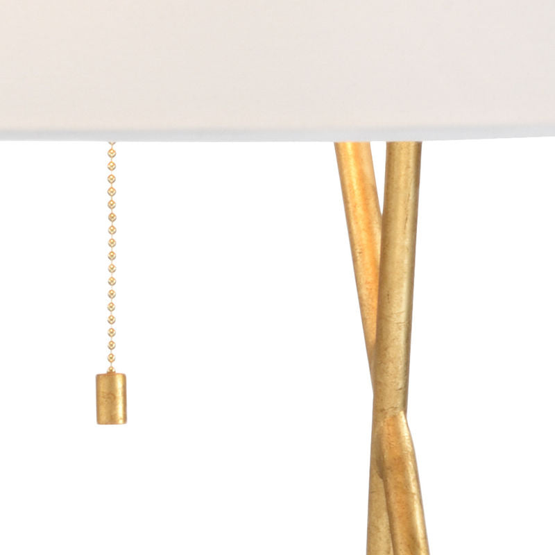 Chelsea House Cross Square Pull Chain Switch Table Lamp