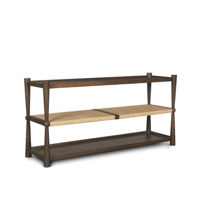 Bondi Dark Brown Mango Wood & Paper Rope Console Table