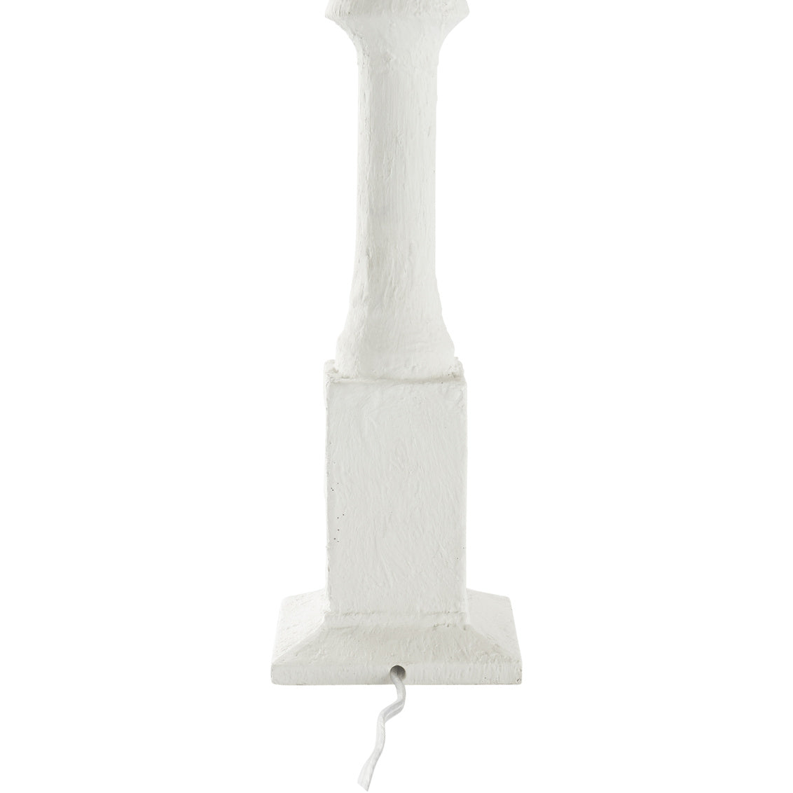 Chelsea House Lawrence White Resin Table Lamp