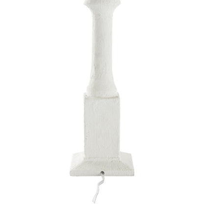 Chelsea House Lawrence White Resin Table Lamp
