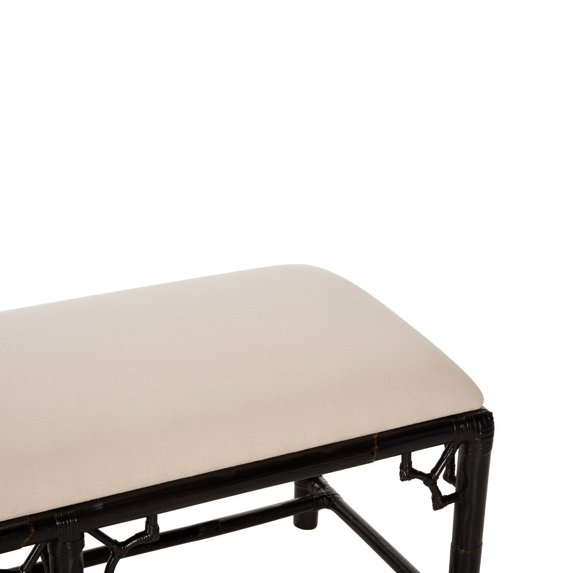 Chippendale Bamboo Rattan Bedroom Bench