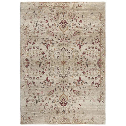 Arin Floral Red Large Area Rugs For Living Room