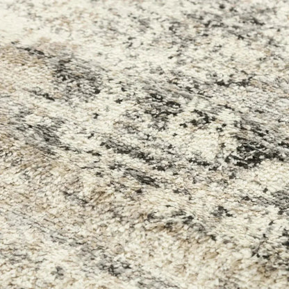 Conc Abstract Beige Kitchen Hallway Runner Rug - LOOMLAN - LOOMLAN - Area Rugs