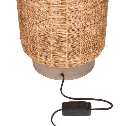Wildwood Teague Handwoven Raffia Rope Floor Lamp