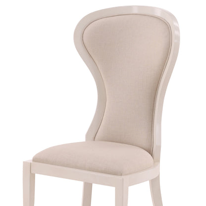 Furniture Classics Hutton Cream Performance Fabric Side Chair 2PC