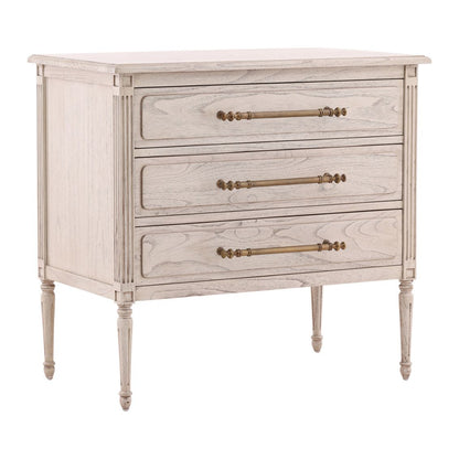 Furniture Classics Lillian Three Drawers Wood Chest