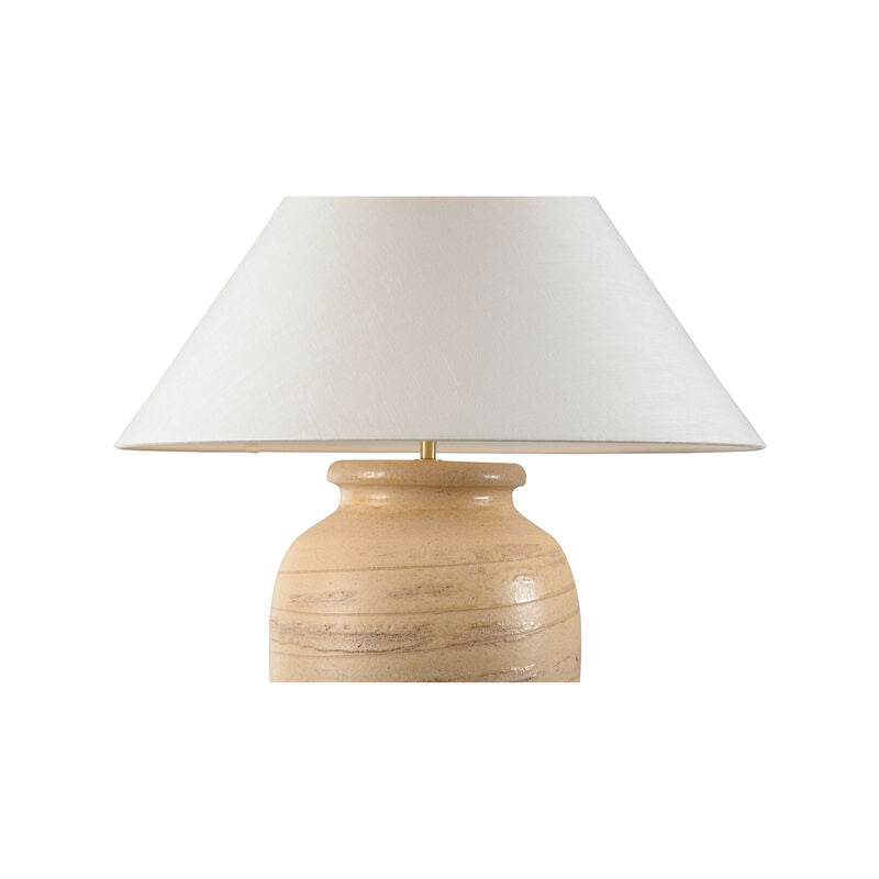 Wildwood Kento Natural Japanese Clay Handcrafted Table Lamp