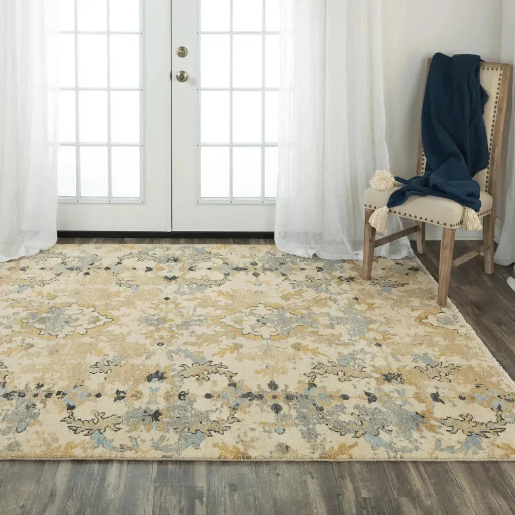 Adda Beige Large Area Rugs For Living Room -- beige