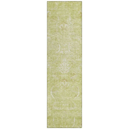 LOOMLAN Rugs Dahana Green Washable Indoor-Outdoor Rug