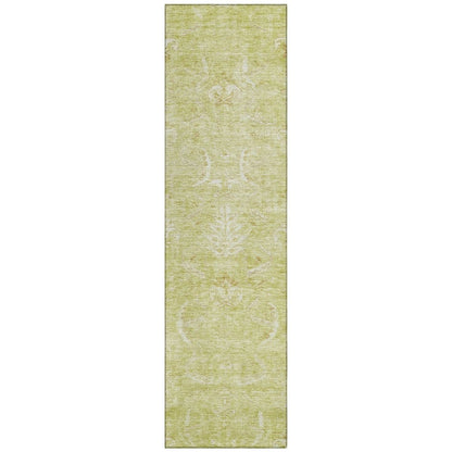 LOOMLAN Rugs Dahana Green Washable Indoor-Outdoor Rug
