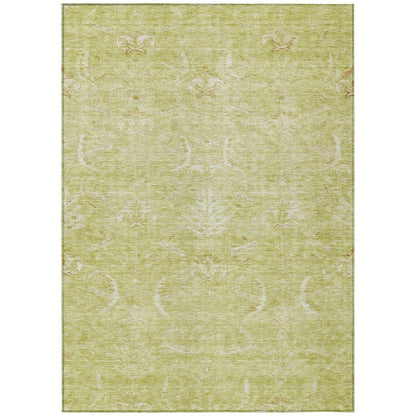 LOOMLAN Rugs Dahana Green Washable Indoor-Outdoor Rug