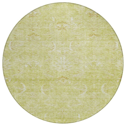 LOOMLAN Rugs Dahana Green Washable Indoor-Outdoor Rug