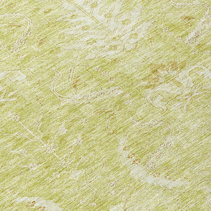 LOOMLAN Rugs Dahana Green Washable Indoor-Outdoor Rug
