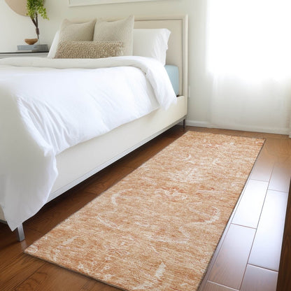 LOOMLAN Rugs Dahana Orange Washable Indoor-Outdoor Rug