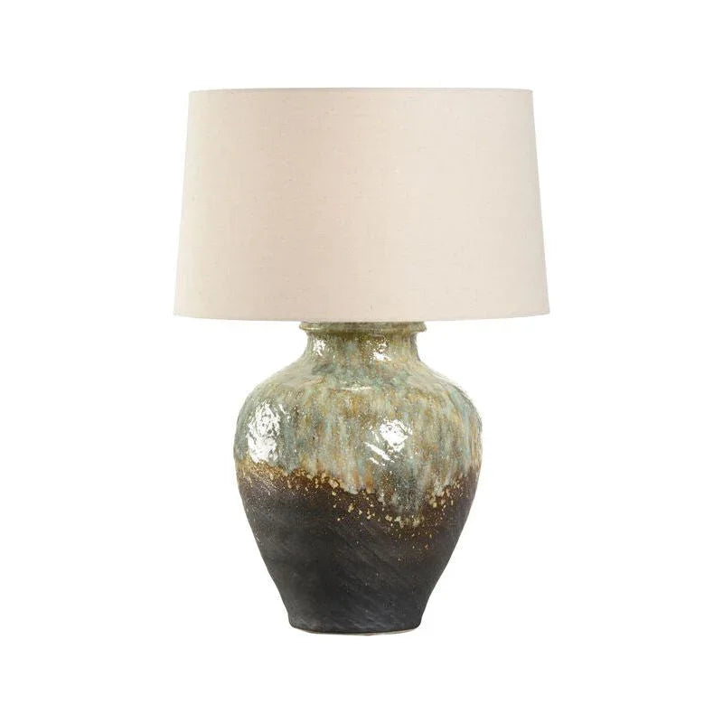Wildwood Daichi Unique Glaze Finish Handcrafted Table Lamp