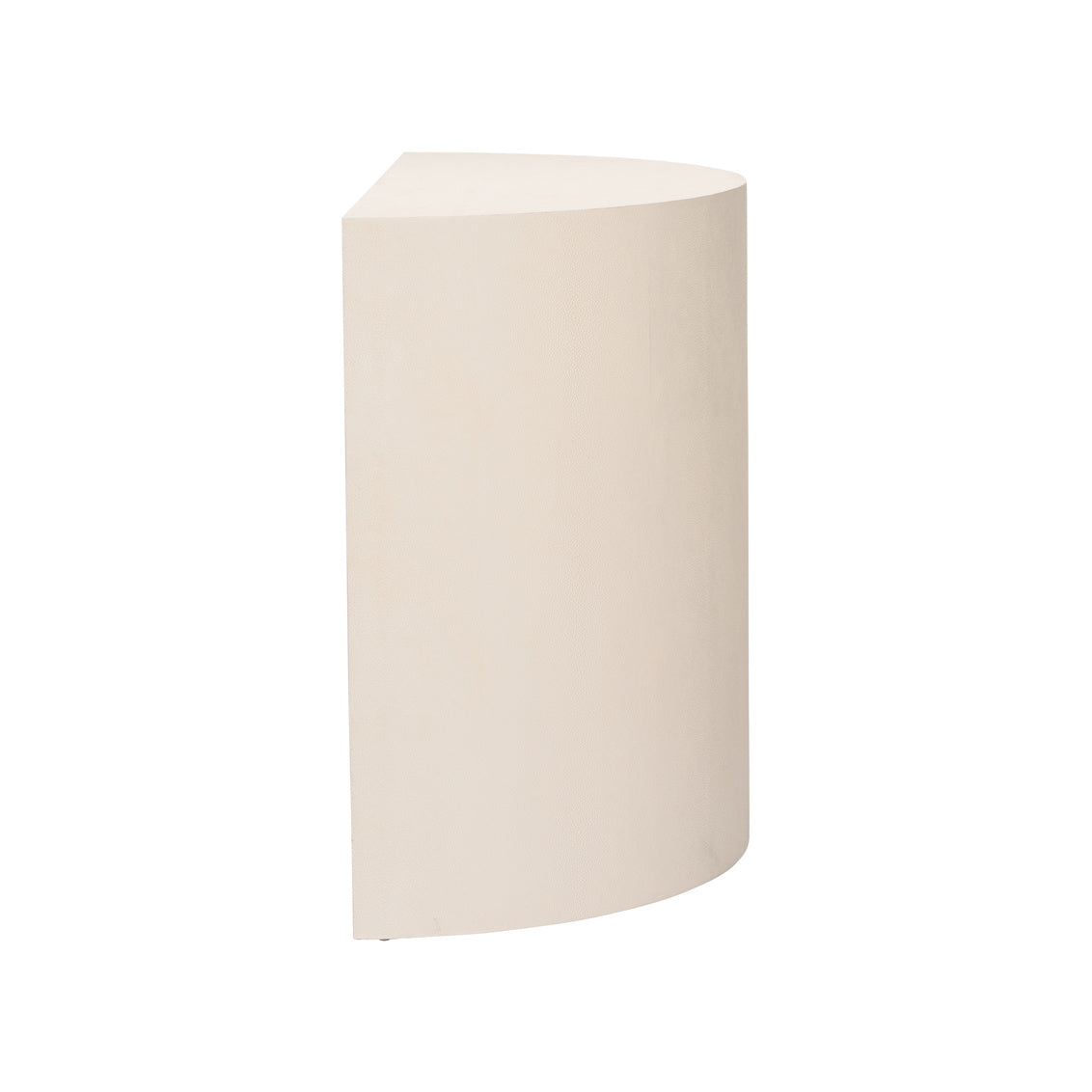 Chelsea House Daily Demilune Shaped Luxury Side Table