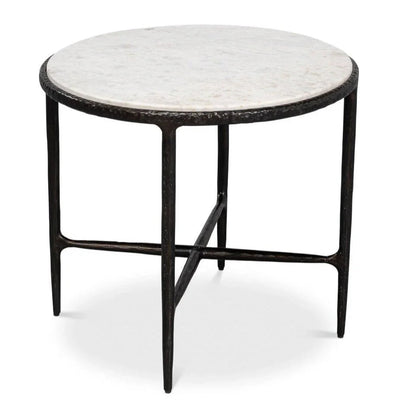 Dakor Iron Framed Black Side Table