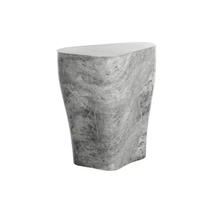 SUNPAN Dali Concrete Outdoor Geometric End Table