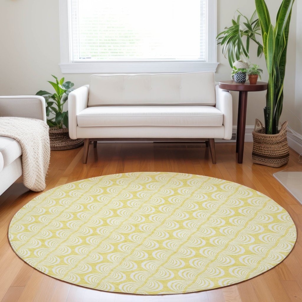Darya Gold Washable Indoor - Outdoor Rug - LOOMLAN - LOOMLAN Rugs - Outdoor Rugs