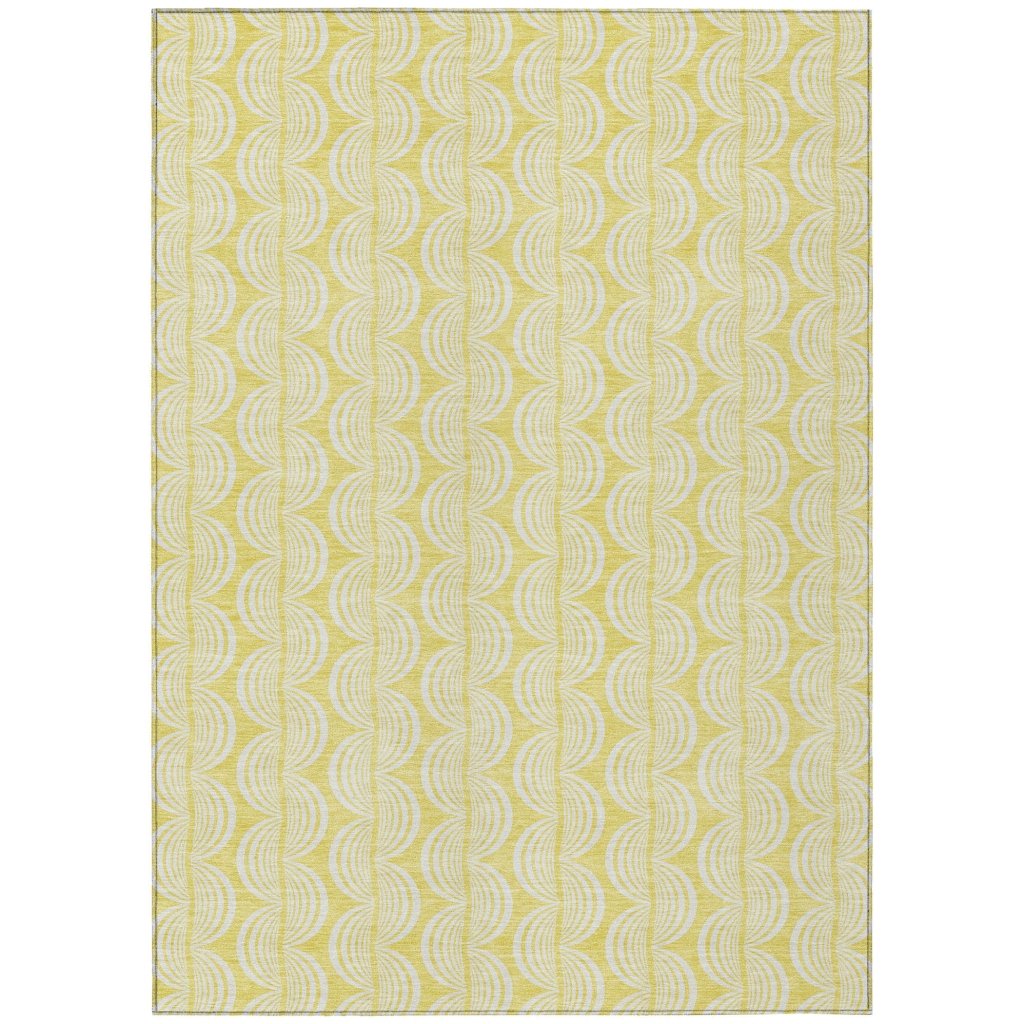 Darya Gold Washable Indoor - Outdoor Rug - LOOMLAN - LOOMLAN Rugs - Outdoor Rugs