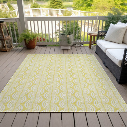 Darya Gold Washable Indoor - Outdoor Rug - LOOMLAN - LOOMLAN Rugs - Outdoor Rugs