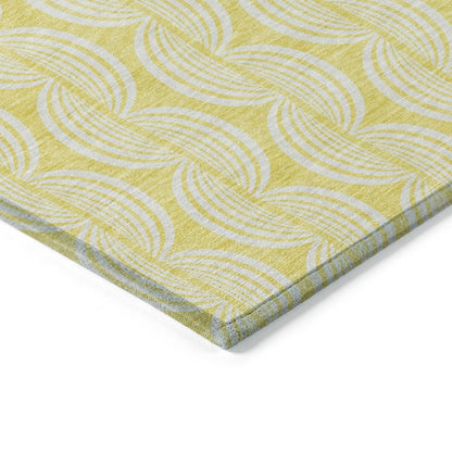 Darya Gold Washable Indoor - Outdoor Rug - LOOMLAN - LOOMLAN Rugs - Outdoor Rugs