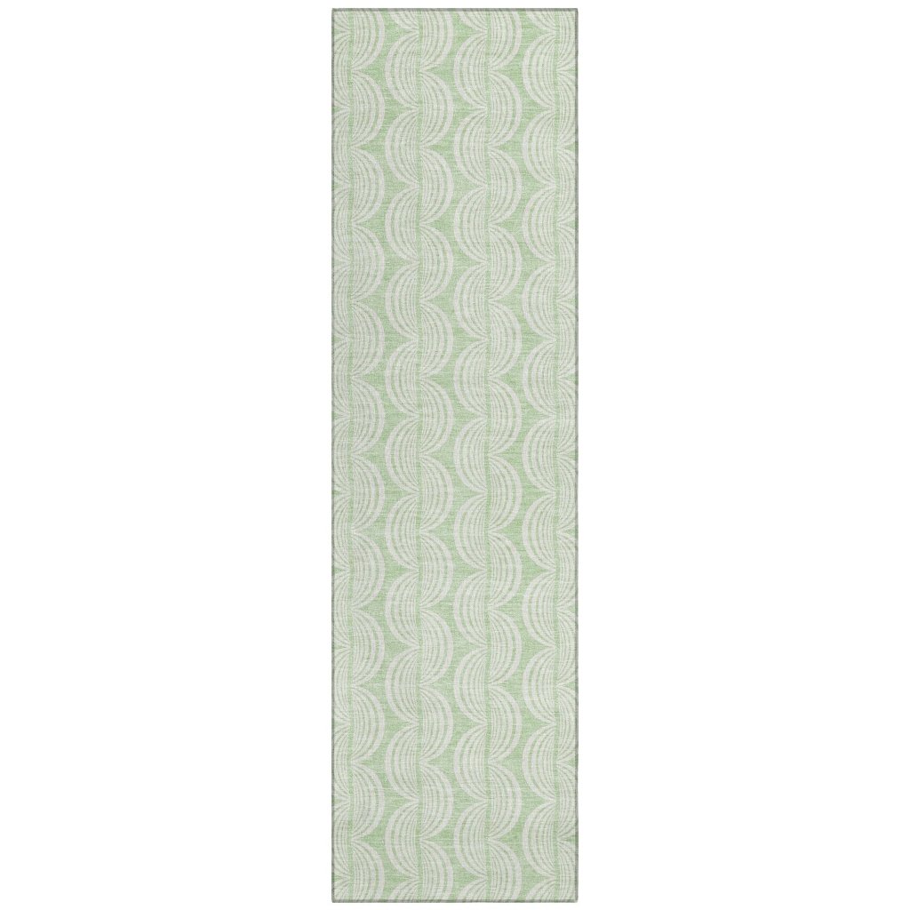 LOOMLAN Rugs Darya Green Washable Indoor-Outdoor Rug