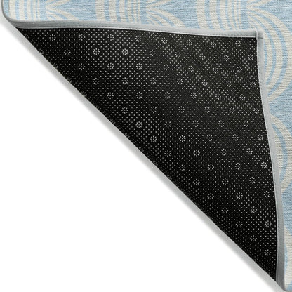 LOOMLAN Rugs Darya Sky Washable Indoor-Outdoor Rug